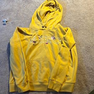 aero hoodie with floral detail!